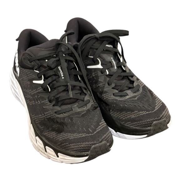 Hoka Gaviota 4 Stability Running Shoes Athletic Comfort Black MISMATCHED 9.5/9 main image 6